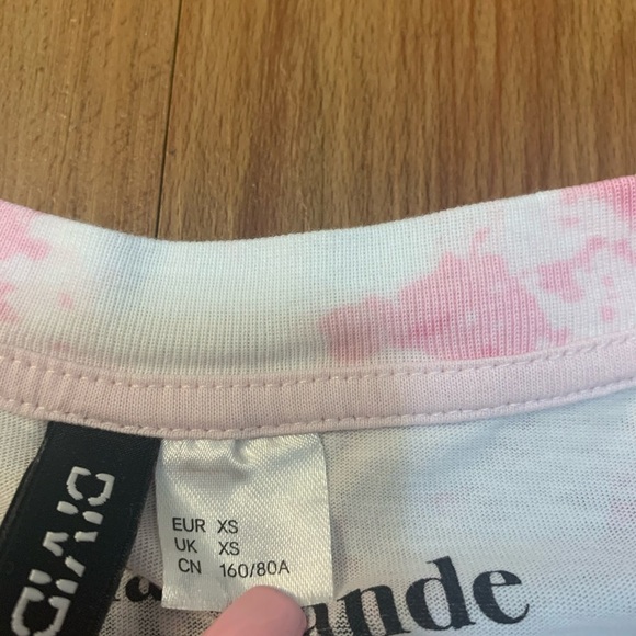 H&M Ariana Grande “Thank You, Next” Tie Dye Top - Picture 9 of 15